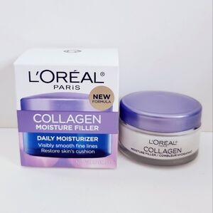 🐢2/$15 Loreal Paris Collagen Moisture Filler Facial Cream